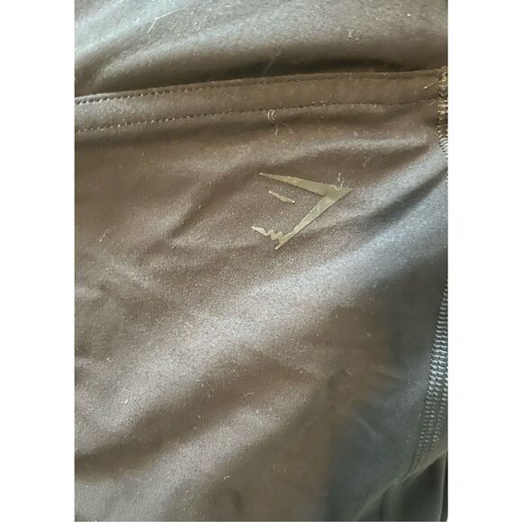 Gymshark Black‎ Crossover Waistband Athletic Leggings Size Small - Picture 5 of 5